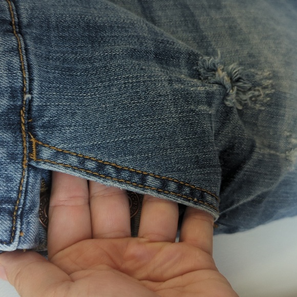 Maurices Blue Denim Overall Mini Dress - Picture 3 of 10